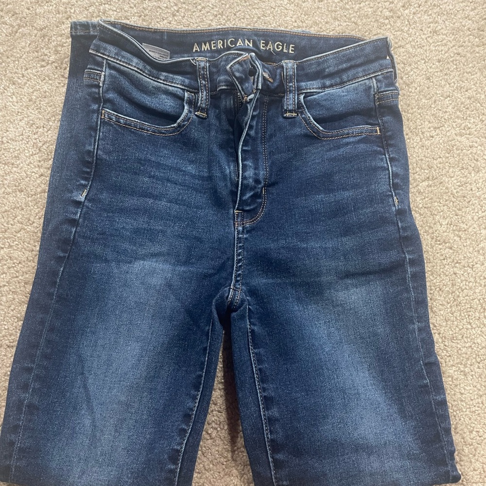 American Eagle Outfitters Dark Blue Women Jeans